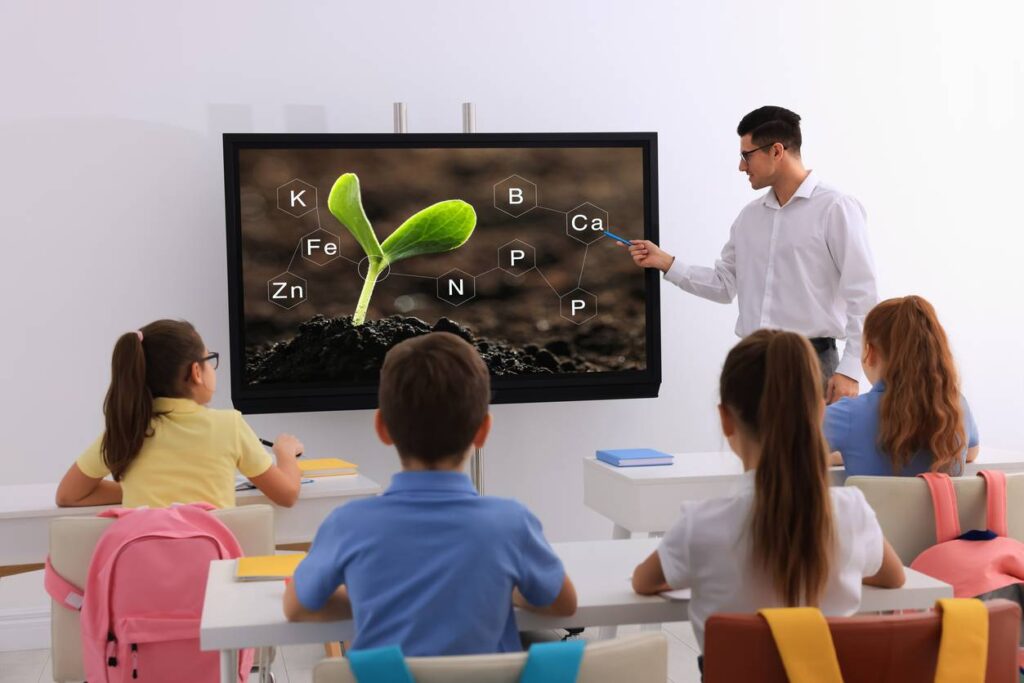 classe connectée, tableau blanc connecté et interactif